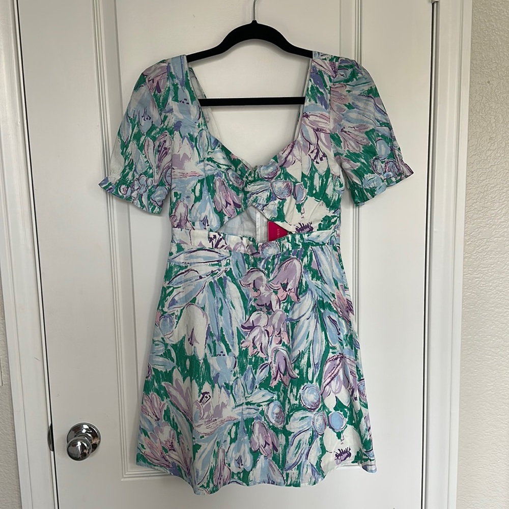 Beginning Boutique floral mini dress, brand new with tags
